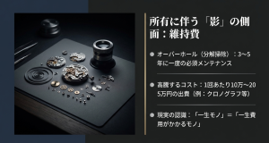 機械式時計のオーバーホール分解掃除と高騰する維持費